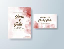 Dreamy watercolor menu card in sage green tones with a modern theme vector