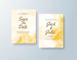 Graceful watercolor wedding suite in lavender tones with a spring theme vector