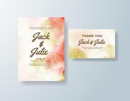 Whimsical watercolor menu card in mint green tones with a rustic theme vector
