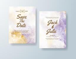 Charming watercolor menu card in soft pink tones with a modern theme vector