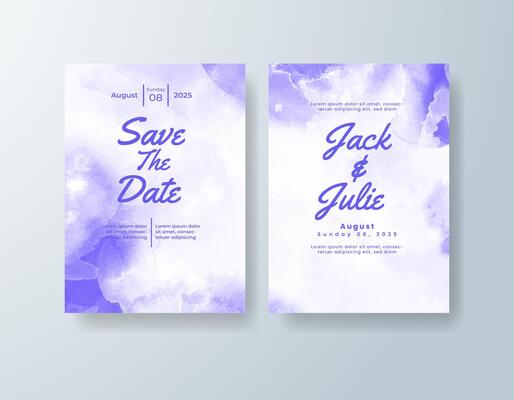 Dreamy watercolor stationery set in sage green tones with a tropical theme