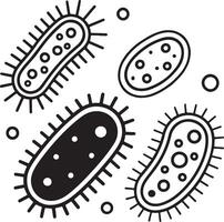 Abstract Bacteria Icon vector