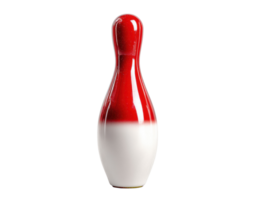 Vintage bowling pin on a solid background png