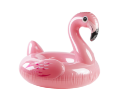 Pink flamingo float for summer pool enjoyment and relaxation png
