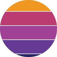 Abstract Sunset Background for Design vector