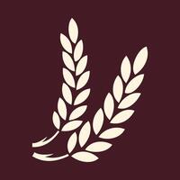 Wheat trendy art design superb amazing colorful useful illustration vector