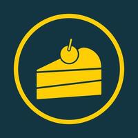Cake Slice trendy art design glorious amazing design colorful useful illustration vector