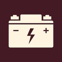 Car battery trendy art design superb amazing colorful useful illustration vector