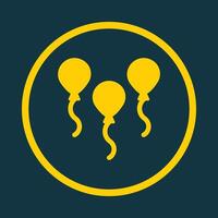 Balloon trendy art design likely amazing design colorful useful illustration vector