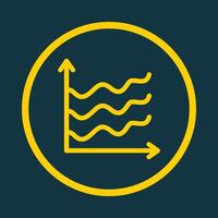 Spline Chart trendy art design comely amazing design colorful useful illustration vector