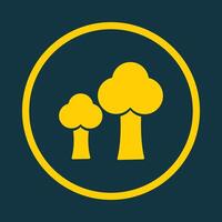 Trees trendy art design likely amazing design colorful useful illustration vector