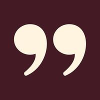 Quote Mark trendy art design superb amazing colorful useful illustration vector