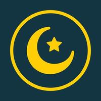 Moon star trendy art design likely amazing design colorful useful illustration vector