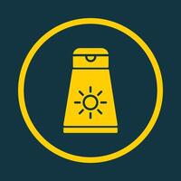 Sun Cream trendy art design fascinating amazing design colorful useful illustration vector