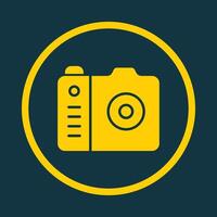 Camera trendy art design flawless amazing design colorful useful illustration vector
