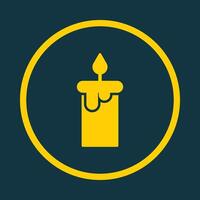Candle trendy art design magnificent amazing design colorful useful illustration vector