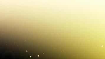 Soft Yellow Glow Background with Floating Light Orbs Animation video