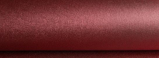 Paper background closeup. Monochrome red and marsala surface with pearlescent gloss, metallic shine, photo