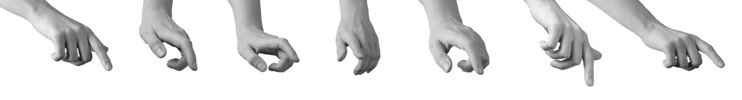 hand pointing down with index finger, showing direction and indicating choice. Gesture of selection, photo