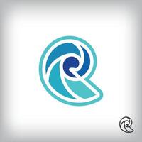 Creative snail simple logo design. flat style. vector