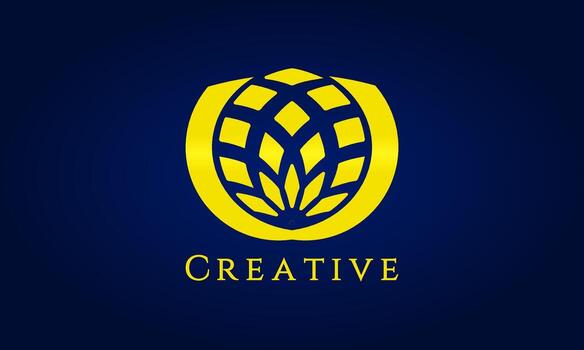 Creative Pattern Logo Design Template vector