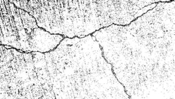 crack texture. grunge texture, distress background, rough texture, dirty texture, cracked wall concrete of black and white for background vector