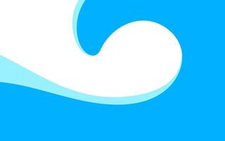 water wavy splash shape, a sea waves, landscape water ripple for background, water surface, ocean graphic pattern vector