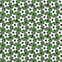 Seamless soccer ball pattern. Sport football background. Sporty game ball texture vector