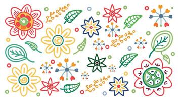 Seamless wallpaper pattern of flowers, roses colorful flower design is shown on white background vector