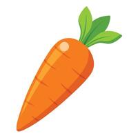carrot icon isolated on white background vector