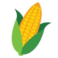 corn icon on white background vector