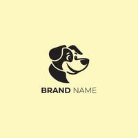 Smiling Dog Logo Canine Mascot for Brand Identity vector