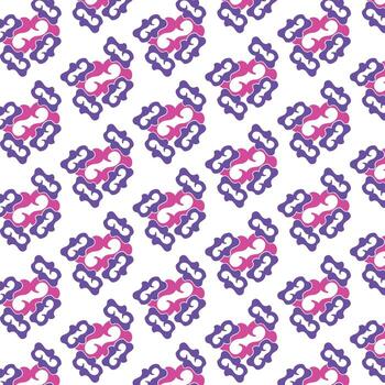 resumen decorativo motivo con repitiendo formas vector