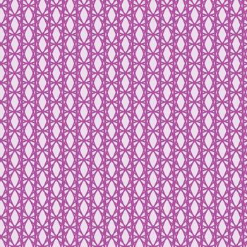 intrincado rosado geométrico cuadrícula con enclavamiento formas vector