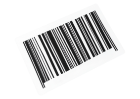 Isolated barcode image for inventory use png
