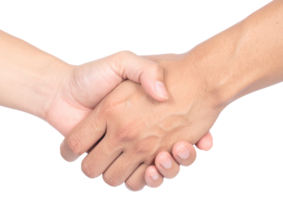 handshake image isolated on transparent background png