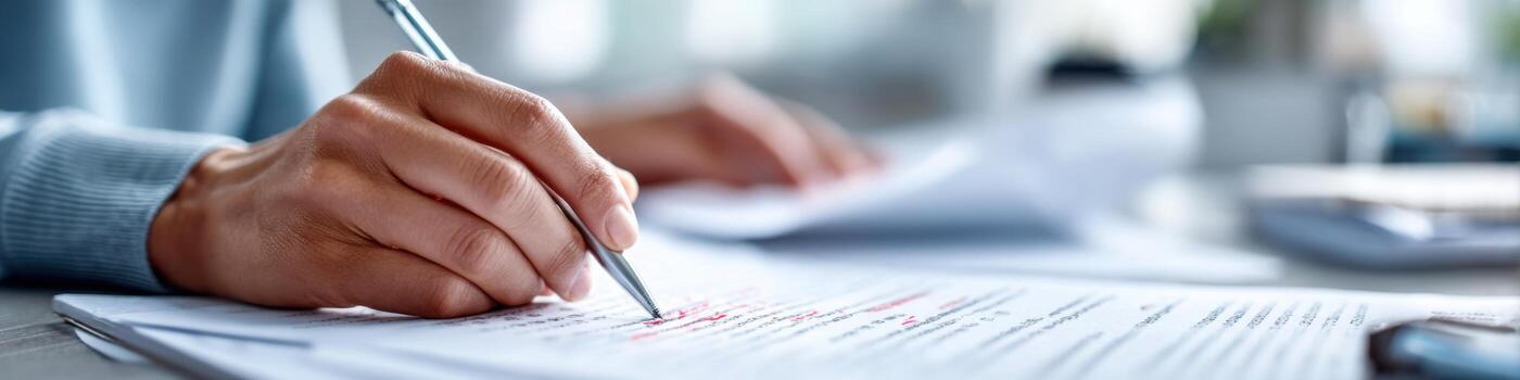 Struggling with academic performance while reviewing exam papers with red marks and notes photo