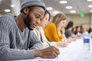 Supportive workshop aids diverse students in transition from school to university photo