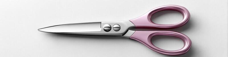 Creative scissors with enlarged handles designed for artistic projects and promotional use photo