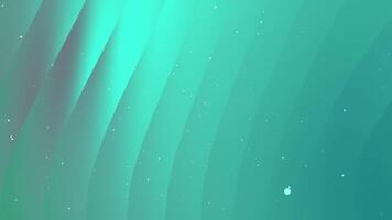 Teal curved lines and white dots on gradient background. Suitable for abstract backgrounds, technology concepts, or modern designs use. video