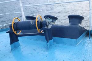 The bow of a ship photo