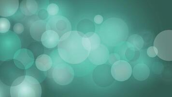 Modern abstract green background featuring soft bokeh light circles and smooth blur effects, perfect for elegant, creative, and stylish design projects in various digital uses. vector