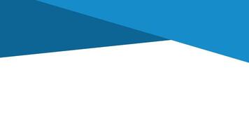 Abstract header template with blue wave and transparent background flat illustration vector