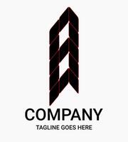 Elegant, sporty and uniquely designed monogram number Eight logo. This design is suitable for t-shirts, gamers, sports, etc. Construction style number logo. vector