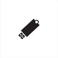 Usb flash drive icon vector