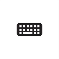 Keyboard icon set vector