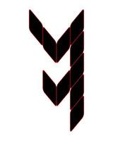 Sporty number '7' monogram . This design is suitable for t-shirts, gamers, sports, etc. typography vector