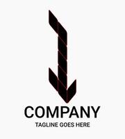 Elegant, sporty and uniquely designed monogram number 1 logo. This design is suitable for t-shirts, gamers, sports, etc. Construction style number logo. vector
