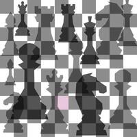 Black and white llustration chess background. Flyer design for illustration chess background.Post for chess tournament, chess day concept vector
