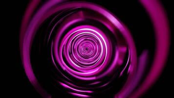 Pink Floating Circles Background VJ Loop in 4K video